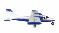 AMXPlanes bestuurbaar vliegtuig P68 Hoogdekker 850mm PNP blauw